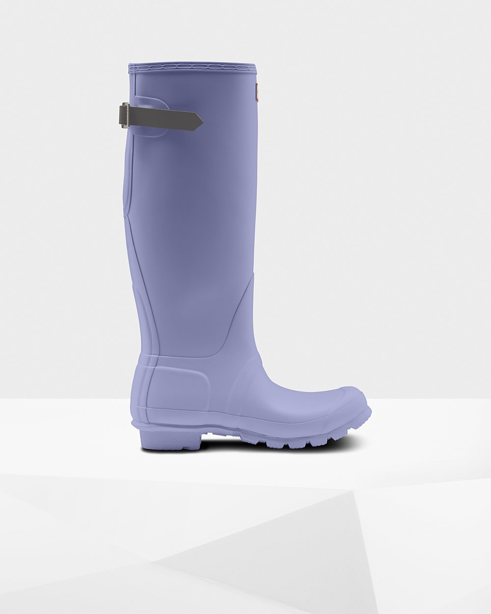 Women Hunter Original Back Adjustable | Tall Rain Boots Purple | NZ-71263-ACLQ